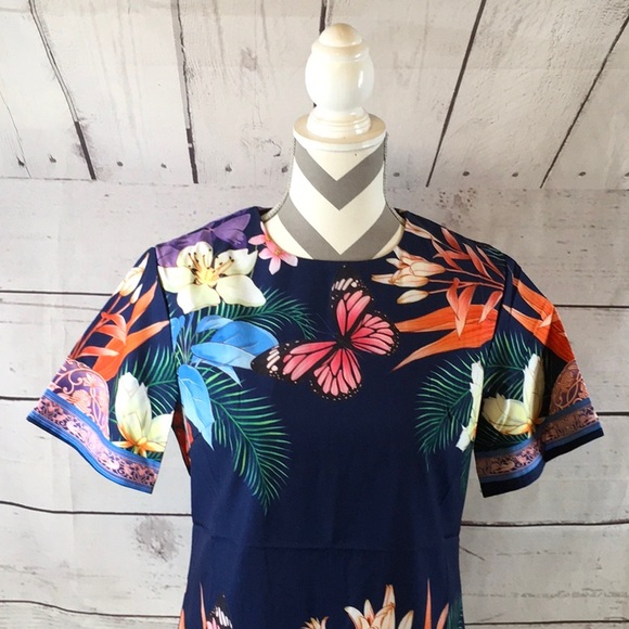 NWOT floral mini pretty dress - Picture 5 of 11